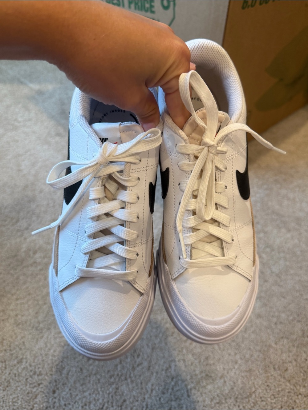 Nike Court Legacy Platform Sneakers - Picture 5 of 9